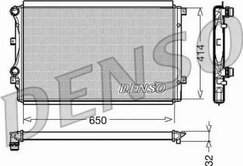 NPS DRM32015 - Radiator, mühərrikin soyudulması furqanavto.az