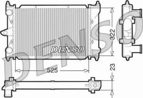 NPS DRM32034 - Radiator, mühərrikin soyudulması furqanavto.az