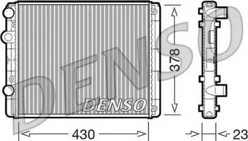 NPS DRM32030 - Radiator, mühərrikin soyudulması furqanavto.az