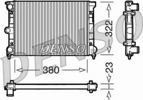 NPS DRM32032 - Radiator, mühərrikin soyudulması furqanavto.az