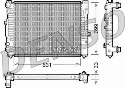 NPS DRM32029 - Radiator, mühərrikin soyudulması furqanavto.az