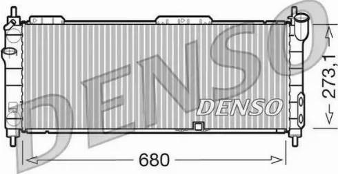 NPS DRM20042 - Radiator, mühərrikin soyudulması furqanavto.az