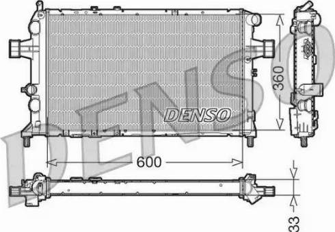 NPS DRM20018 - Radiator, mühərrikin soyudulması furqanavto.az