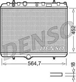 NPS DRM21055 - Radiator, mühərrikin soyudulması furqanavto.az