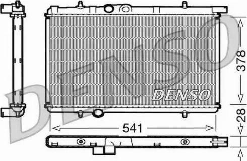 NPS DRM21021 - Radiator, mühərrikin soyudulması furqanavto.az