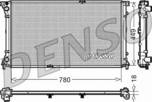 NPS DRM23097 - Radiator, mühərrikin soyudulması furqanavto.az