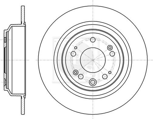 DJ Parts BD2629 - Əyləc Diski furqanavto.az