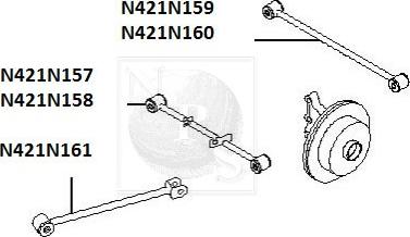 NPS N421N159 - Yolun idarəedici qolu furqanavto.az