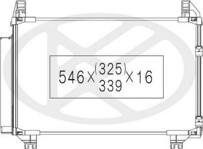 NPS T526A16 - Kondenser, kondisioner furqanavto.az