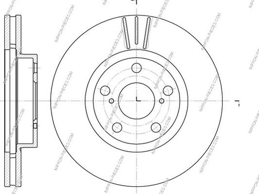 NPS T330A129 - Əyləc Diski furqanavto.az