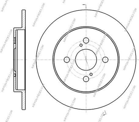 NPS T331A51 - Əyləc Diski furqanavto.az