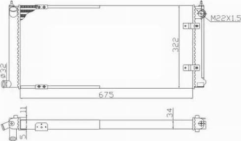 NRF 59048 - Radiator, mühərrikin soyudulması furqanavto.az