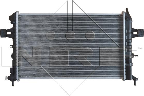 NRF 54668 - Radiator, mühərrikin soyudulması furqanavto.az