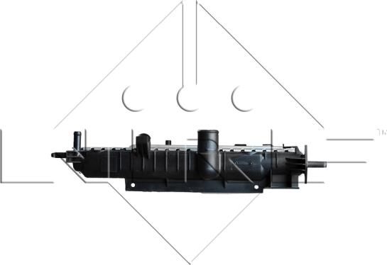 NRF 509516 - Radiator, mühərrikin soyudulması furqanavto.az