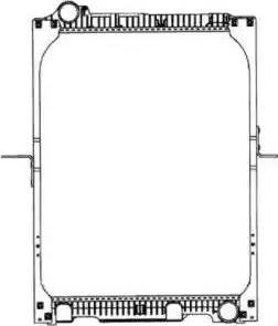 NRF 50556 - Radiator, mühərrikin soyudulması furqanavto.az