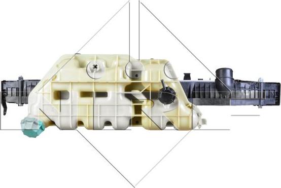 NRF 50589X - Radiator, mühərrikin soyudulması furqanavto.az