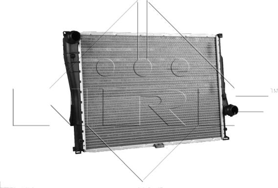 NRF 51597 - Radiator, mühərrikin soyudulması furqanavto.az