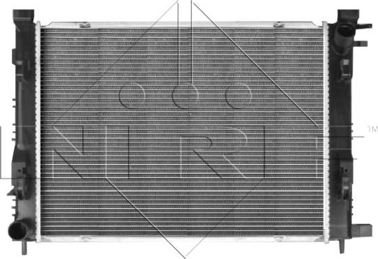 NRF 58444 - Radiator, mühərrikin soyudulması furqanavto.az