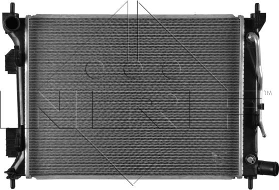 NRF 58556 - Radiator, mühərrikin soyudulması furqanavto.az