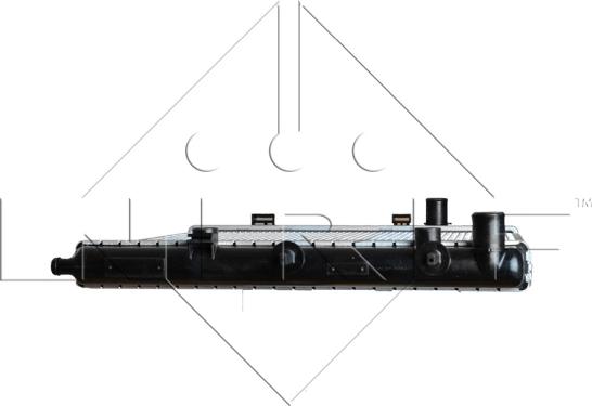 NRF 53531 - Radiator, mühərrikin soyudulması furqanavto.az