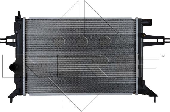 NRF 53628 - Radiator, mühərrikin soyudulması furqanavto.az