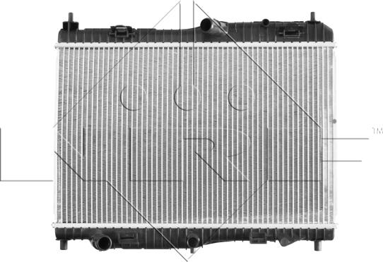 NRF 53044 - Radiator, mühərrikin soyudulması furqanavto.az