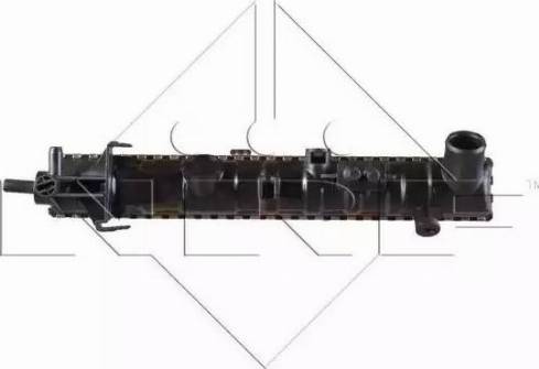 NRF 53898 - Radiator, mühərrikin soyudulması furqanavto.az