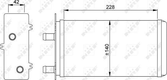 NRF 53214 - İstilik dəyişdiricisi, daxili isitmə furqanavto.az