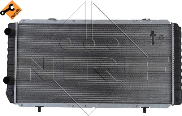 NRF 52062 - Radiator, mühərrikin soyudulması furqanavto.az