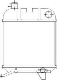 NRF 57100 - Radiator, mühərrikin soyudulması furqanavto.az