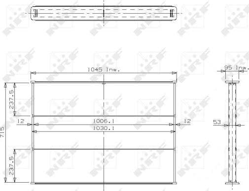 NRF 14790 - Nüvə, radiator furqanavto.az