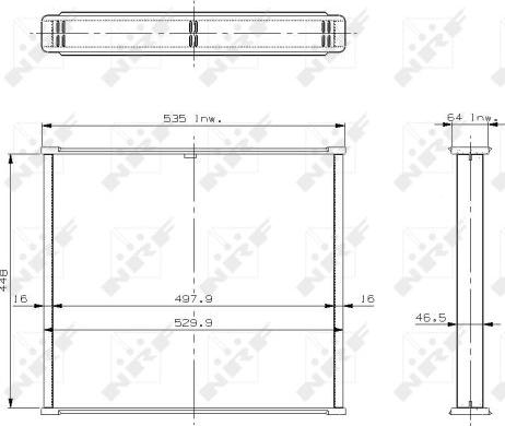 NRF 18722 - Nüvə, radiator furqanavto.az