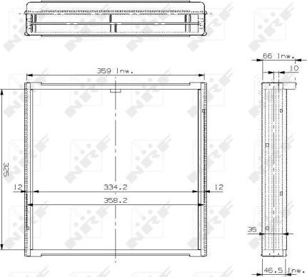 NRF 17112 - Nüvə, radiator furqanavto.az