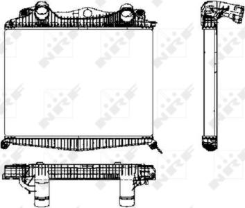 NRF 30450 - Intercooler, şarj cihazı furqanavto.az