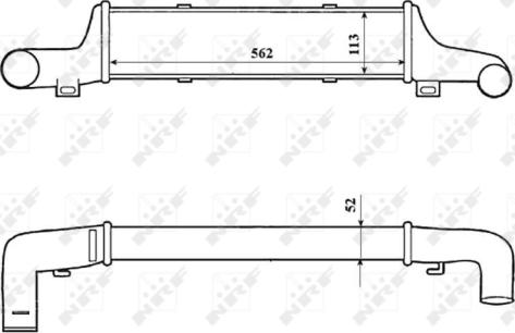 NRF 30419 - Intercooler, şarj cihazı furqanavto.az