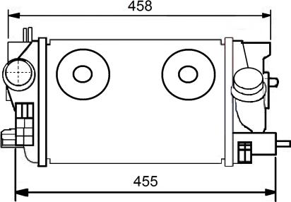 NRF 30549 - Intercooler, şarj cihazı furqanavto.az