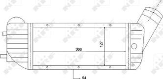 NRF 30894 - Intercooler, şarj cihazı furqanavto.az