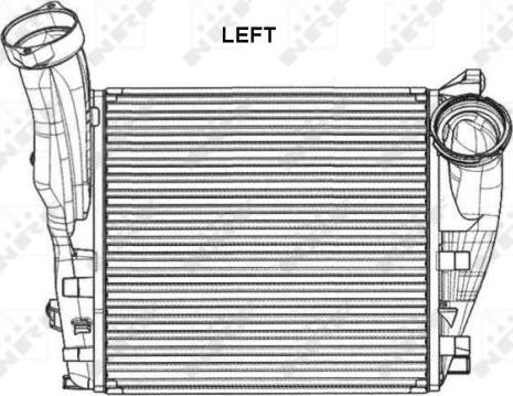 NRF 30781 - Intercooler, şarj cihazı furqanavto.az