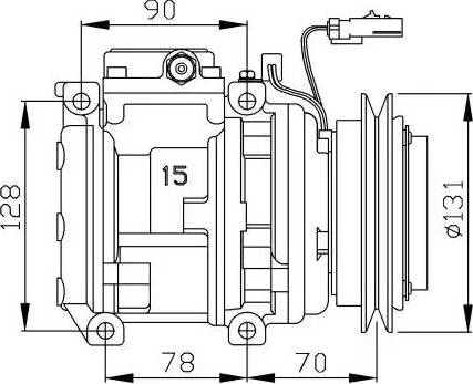 NRF 32452G - Kompressor, kondisioner furqanavto.az