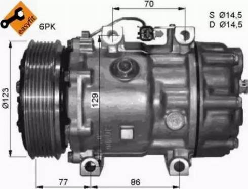 NRF 32430G - Kompressor, kondisioner furqanavto.az