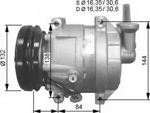 NRF 32325G - Kompressor, kondisioner furqanavto.az