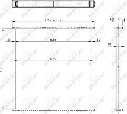 NRF 29604 - Nüvə, radiator furqanavto.az