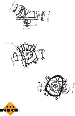 NRF 725041 - Termostat, soyuducu furqanavto.az