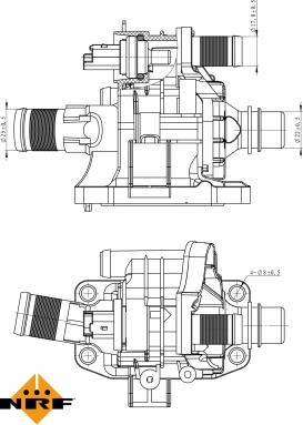 NRF 725039 - Termostat, soyuducu furqanavto.az