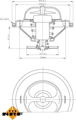 NRF 725072 - Termostat, soyuducu www.furqanavto.az