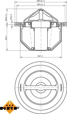 NRF 725168 - Termostat, soyuducu furqanavto.az