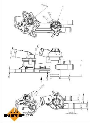 NRF 725179 - Termostat, soyuducu furqanavto.az