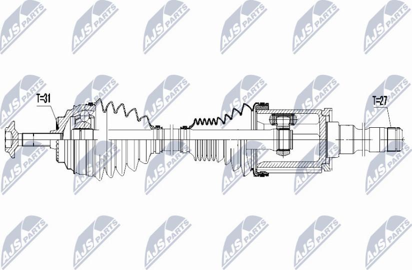 NTY NPW-BM-050 - Sürücü mili furqanavto.az