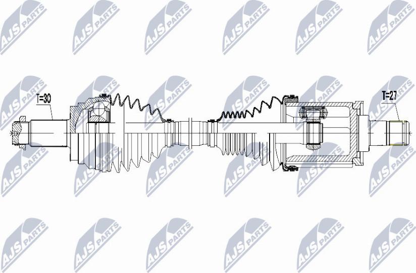 NTY NPW-BM-039 - Sürücü mili furqanavto.az