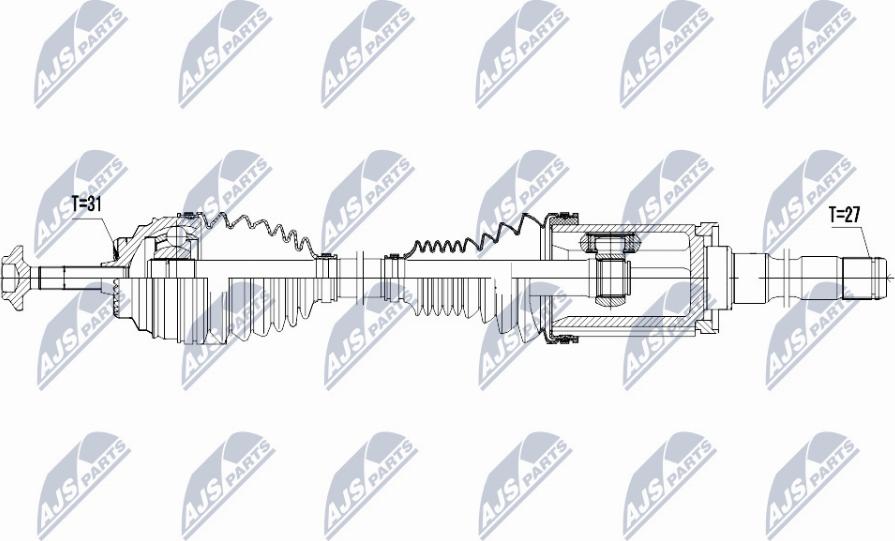 NTY NPW-BM-027 - Sürücü mili furqanavto.az